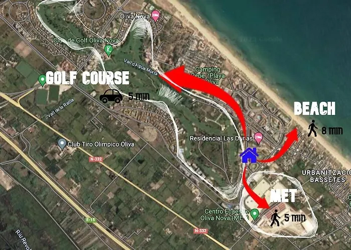 Nova Beach&met&golf Appartamento Oliva